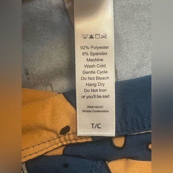 LuLaRoe Tall&Curvy Leggings •Milk & Cookies •Buttery Soft & Ultra Stretchy •NWOT - Picture 10 of 12